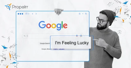 Google's i'm feeling lucky button