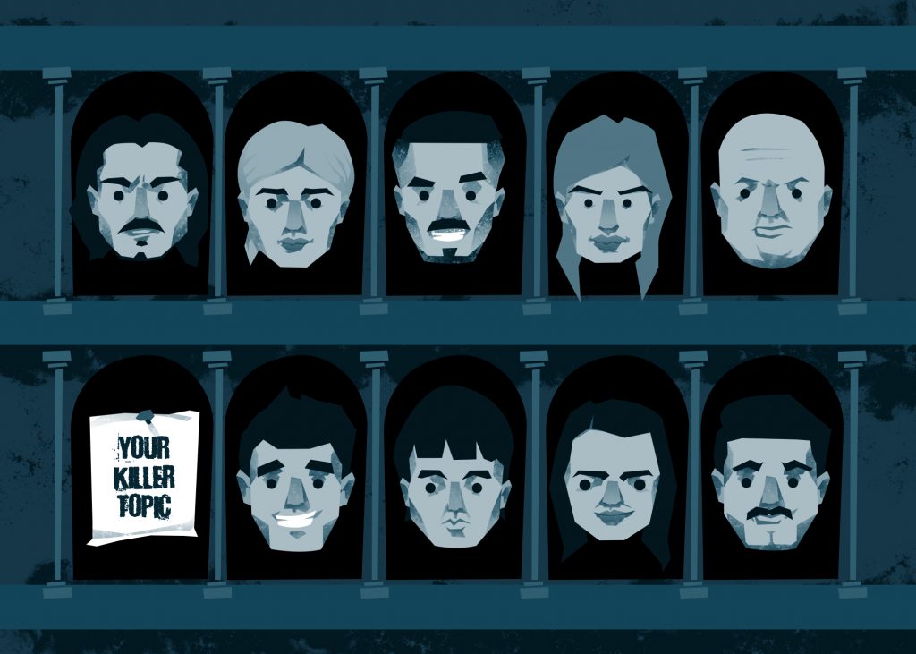 Spoiler Alert! Topic Ideation Lessons from Game of Thrones
