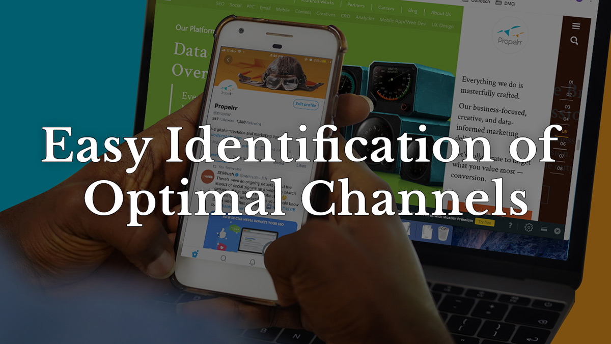 Easy identification of optimal channels