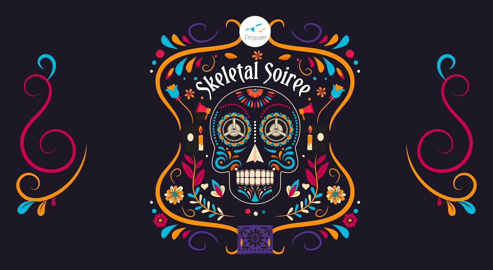 skeletal soiree logo