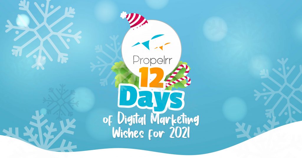 12 Days of Digital Marketing Wishes for 2021