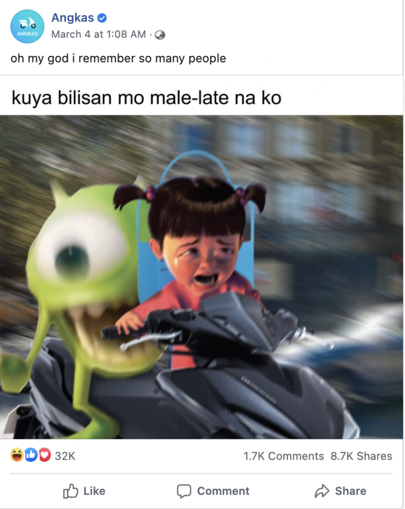 Funny Angkas Monsters Inc. Meme