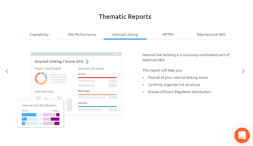 SEMRush Site Audit