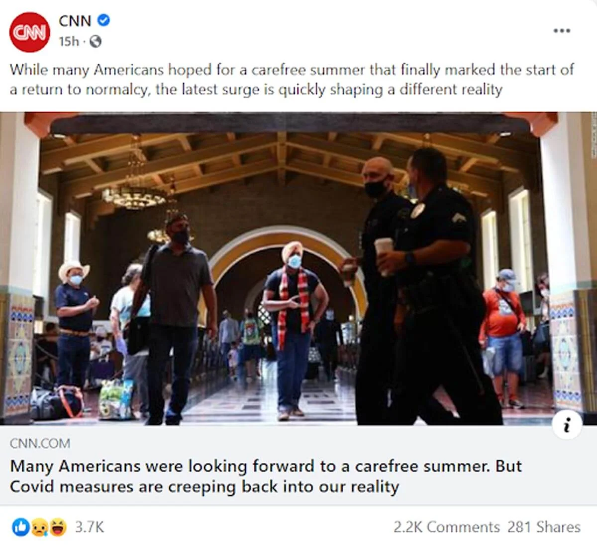 CNN Social Media Post