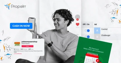 social media ads examples for fintech app
