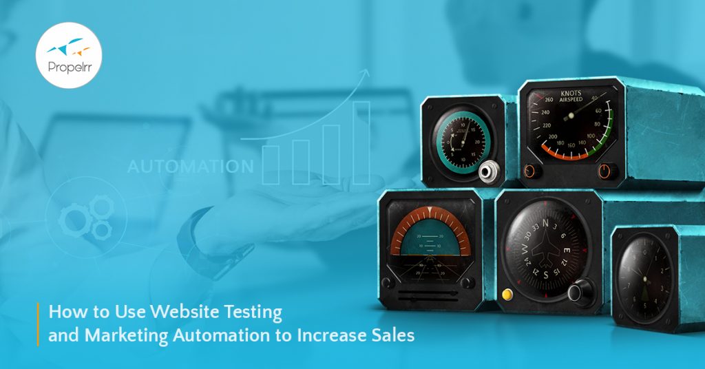 How to Use Website Testing and Marketing Automation to Increase Sales