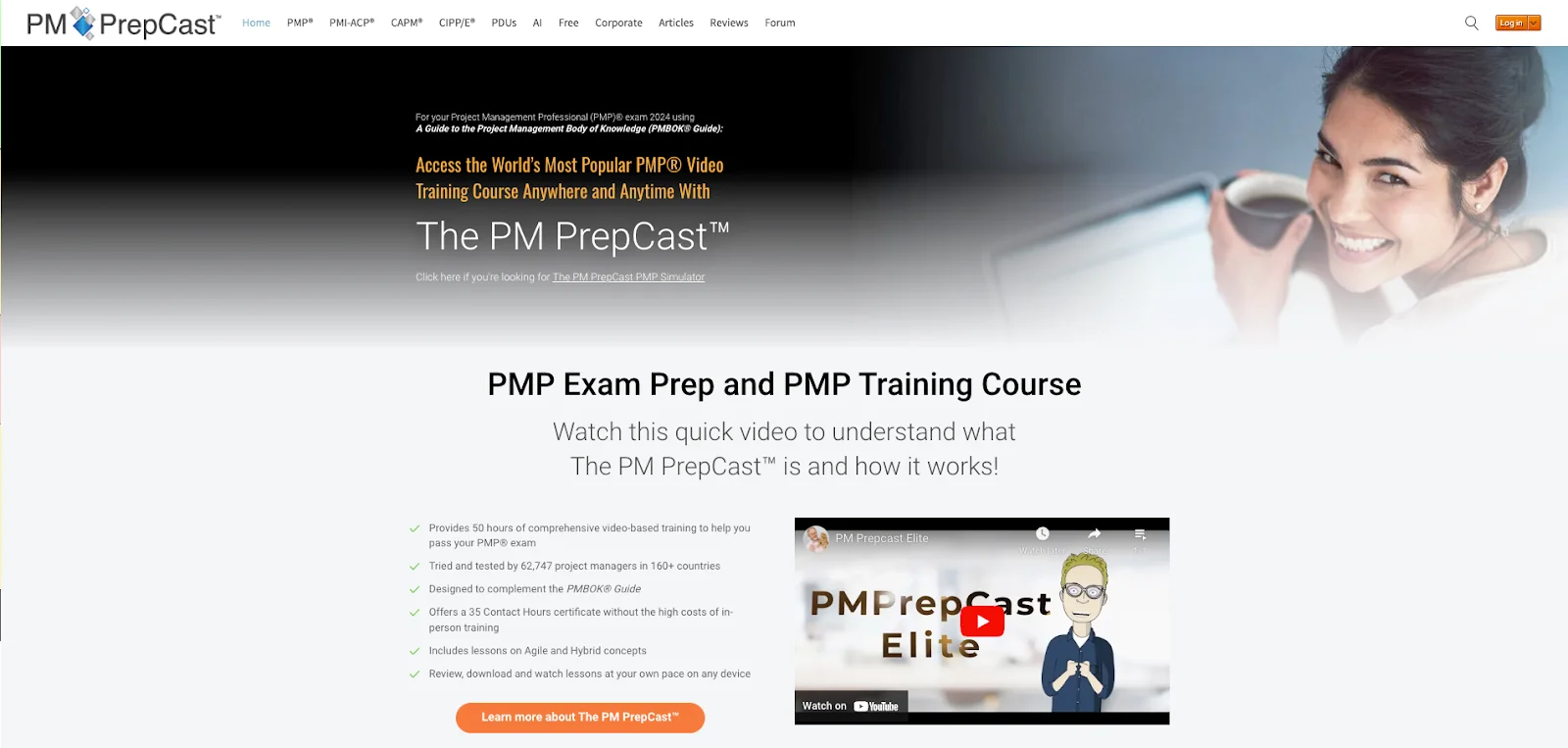 PM Prepcast Homepage