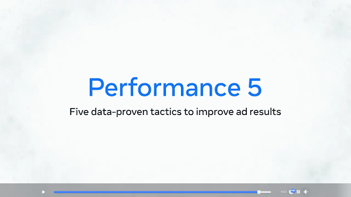 What is Meta’s Performance 5 framework?