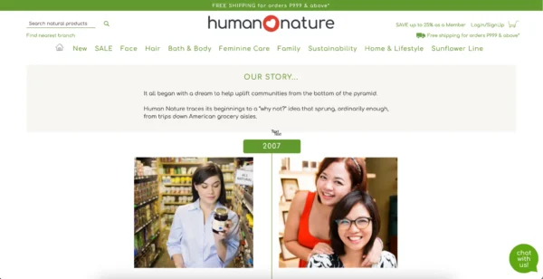human nature home page authenticity