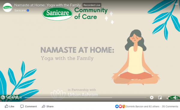 Sanicare Yoga with the Family Video