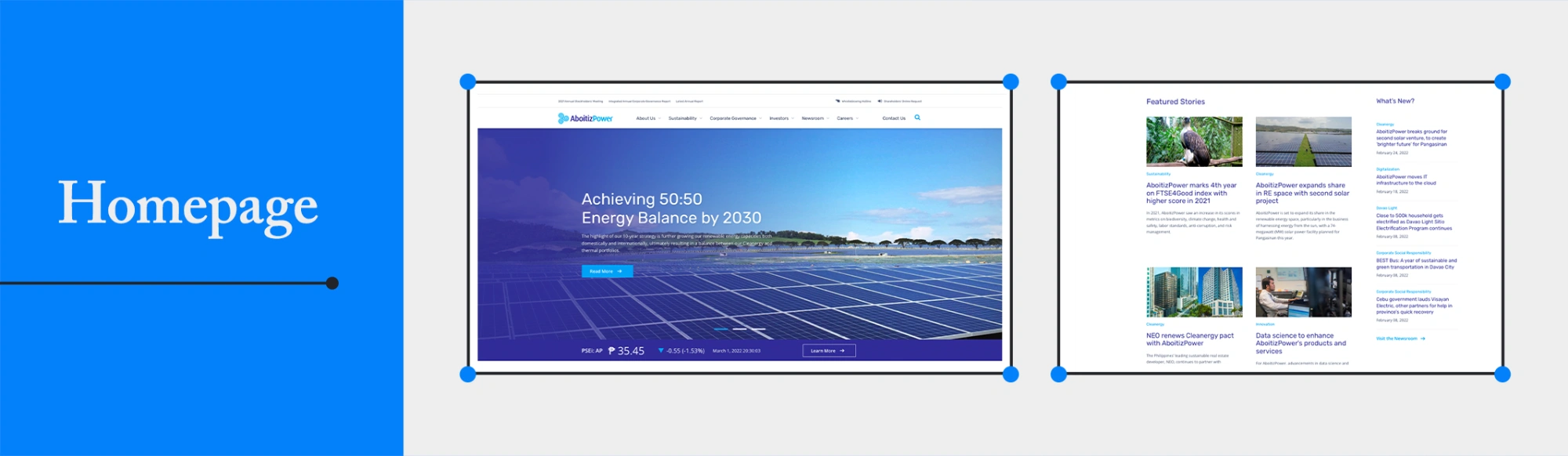 Case Study AboitizPower Result Home UI