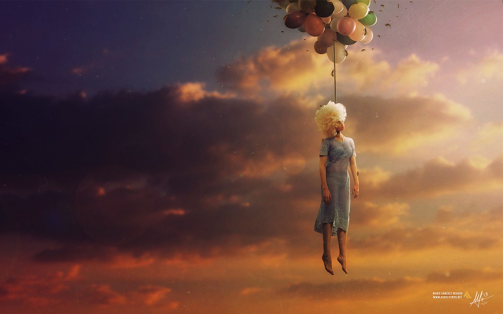 content marketing balloon